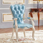 European Solid Wood Dining Chair Princess Lazy Throne Luxury Lounge Chair Fashion Butterfly Ergonomic Muebles Entrance Furniture