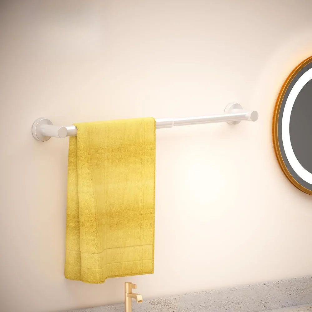 Towel bar adjustable bathroom towel rack bar, wall mounted towel rail, bathroom towel hook