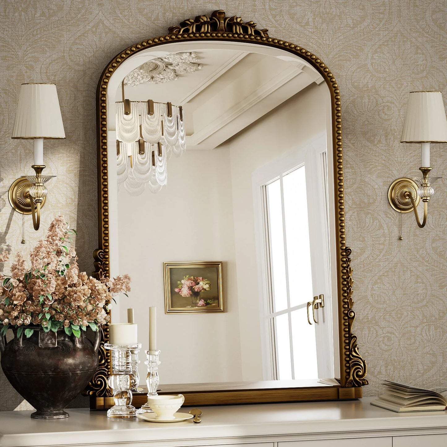 Arched Vanity Mirror Decor Wall Mirror