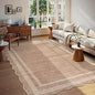 Scalloped Washable Rugs 8x10, Soft 8x10 Area Rugs for Living Room Bedroom, Modern Non-Slip Stain Resistance Large Ultra-Thin Th