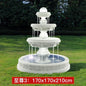 Outdoor garden, fish pond, water feature, courtyard floor-to-ceiling decoration Large European-style flowing water fountain,