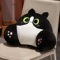 Thickened Cat Back Cushion Siamese Calico Cat Sofa Bed Chair Lumbar Support Cushion Comfortable Throw Pillow Home Decor Girl
