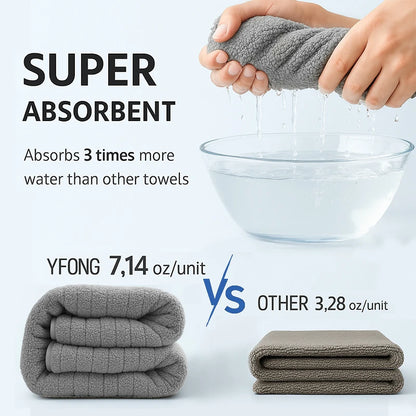 4pcs Hotel cotton Bamboo Fiber Towels Sets