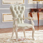European Solid Wood Dining Chair Princess Lazy Throne Luxury Lounge Chair Fashion Butterfly Ergonomic Muebles Entrance Furniture