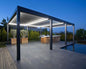 Outdoor Aluminum Pergola Custom Size 3X3m 3X4m 4X4m 6x4m Remote Control Arbours Louvered Roof Pavilion Bioclimatique Pergolas
