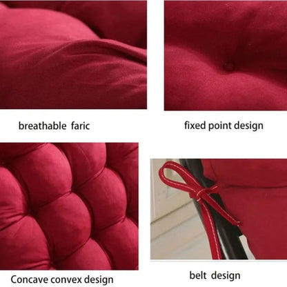 Lounger Chair Cushion Indoor Outdoor Patio Chaise Pad Replacement Rocking Mat for Furniture Sofa Thick High Back Chair Pads