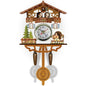 Wooden Hanging Wall Clock Bird Alarm Clock Cuckoo Clocks For Home Kid's Room Decoration Quartz Watch Decorative Home Decor