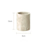 Travertine Bathroom Set Luxury Soap Dish Soap Dispenser Tissue Box Vanity Tray Bathroom Accessories Set