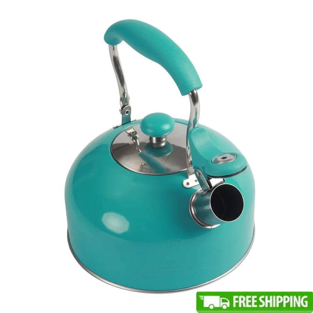 Stainless Steel Whistling Tea Kettle Induction Compatible