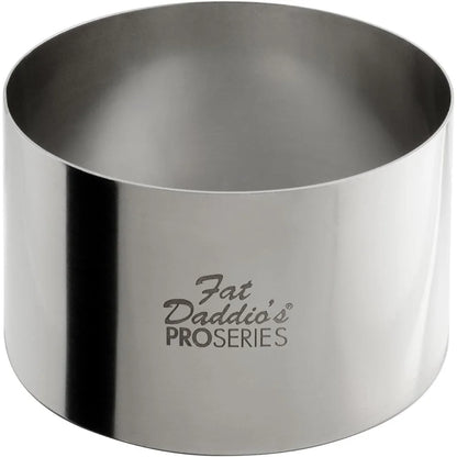Round Cake Pastry Ring Stainless Steel Baking Tool Oven Freezer