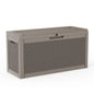60Gallon Waterproof Outdoor Storage Box,Resin Deck Box,Lockable Outside Storage Box Container for Patio Furniure