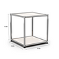 Modern Storage Cabinet Versatile Free-Standing Organizer for Living Room Bedroom and Home Office Bookshelf