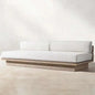 Japanese Style Waterproof and Sunscreen Garden Sofa, Minimalist Designer, Modern Garden Sofa, Artistic Outdoor Furniture, Divano
