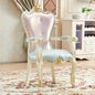 European Solid Wood Dining Chair Princess Lazy Throne Luxury Lounge Chair Fashion Butterfly Ergonomic Muebles Entrance Furniture