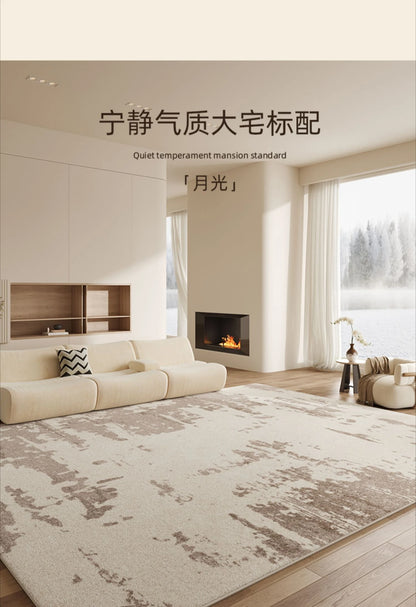 Minimalism Bedroom Decor Marble Carpet Light Luxury Carpets for Living Room Fluffy Soft Plush Floor Mat Home Thick Washable Rug