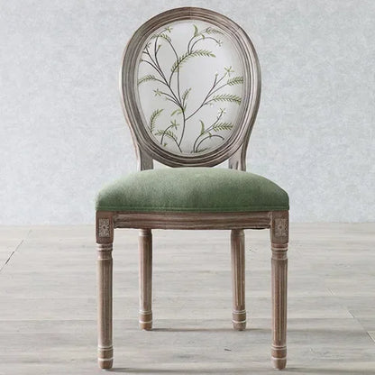 European Retro Dining Chairs Restaurant Old Solid Wood Stool Furniture Diffuse Cafe Hotel New Chinese Designer Fashion Chair