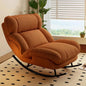 Sofa Rocking Chair Metal Frame with Adjustable Backrest Comfortable Decorative Chair Modern Ergonomic Sofa for, Customized