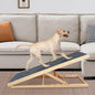 Extra Wide Excellent Traction Pet Ramp for Small Dogs to Get on Couch Car 16" Wide Hold up to 80lb Foldable Car Ramps Dog Ramp