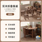 Dark Folding Dining Tables Slim Provincial Chic Modern Dining Tables Retro Mid Century Mesa Comedor Plegables Furniture For Home